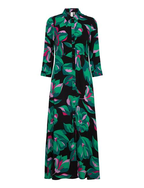 Yassavanna Long Shirt Dress S. Noos YAS Patterned