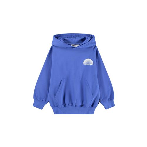 Molo GOTS Marlo Hættetrøje Dazzling Blue 116 cm    116 cm  unisex