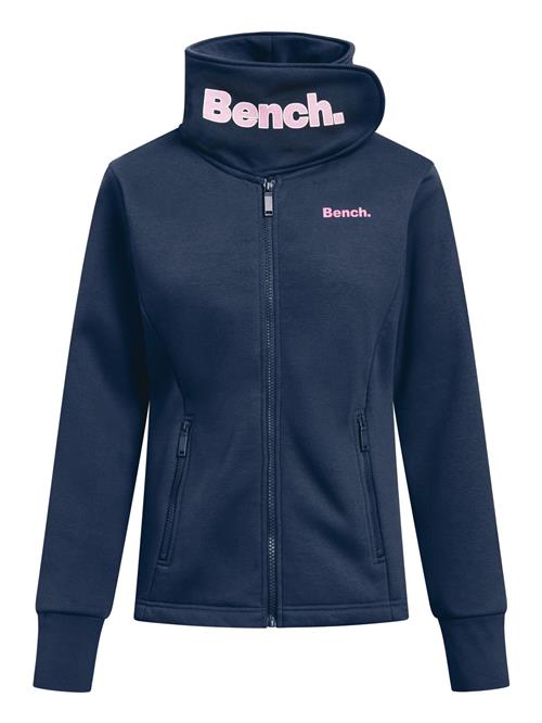 BENCH Sweatjakke 'Haylo'  mørkeblå / lyserød