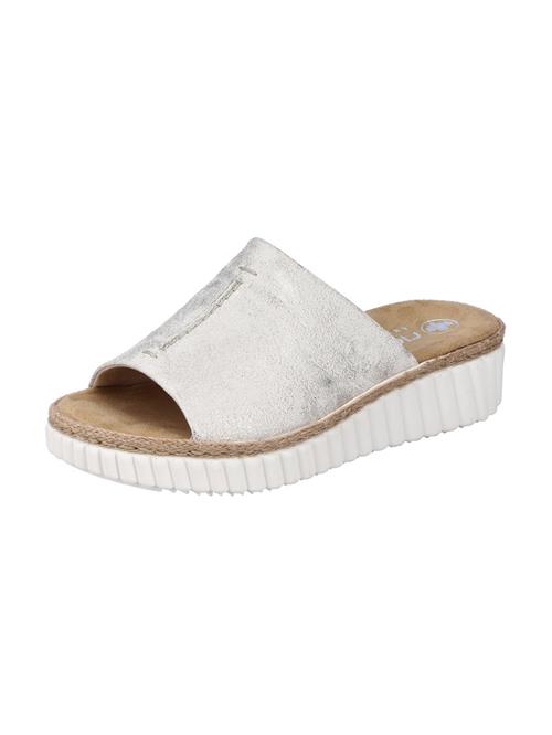 Se Rieker Hjemmesko  beige / sølv ved About You