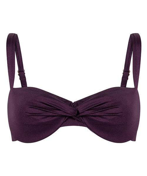 Se Hunkemöller Bikinioverdel 'Colsta'  mørkelilla ved About You