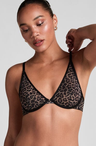 Hunkemöller Ikke-formstøbt bøjle-bh Tara sort