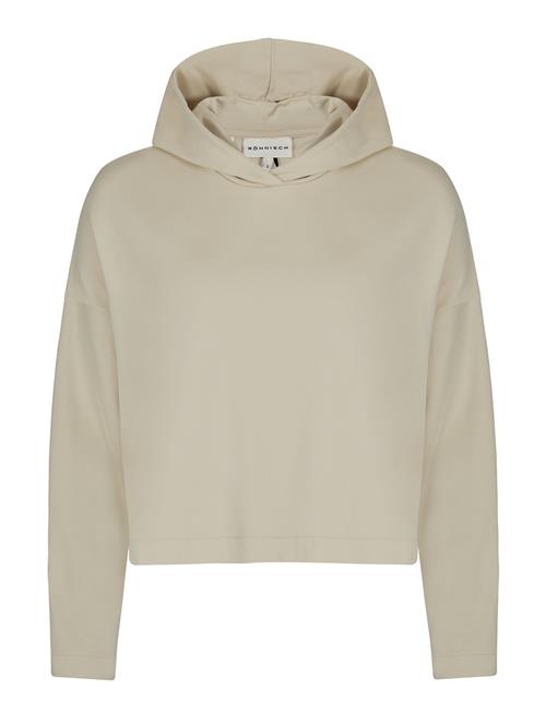 Soft Cropped Hoodie Röhnisch Beige