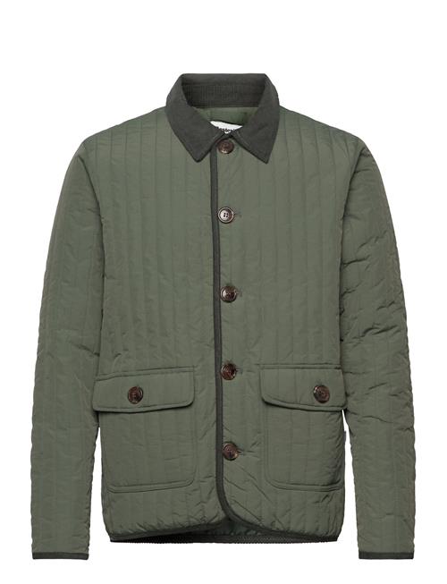 Se Quilted Jacket Resteröds Khaki ved Booztlet