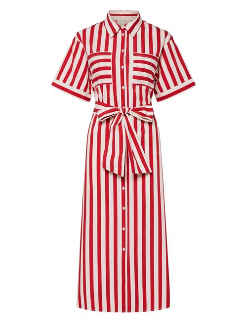 Yasclaudi Ss Shirt Dress S. - D2D YAS Red