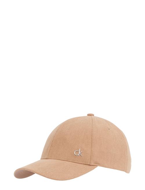 Corduroy Cotton Cap Calvin Klein Beige