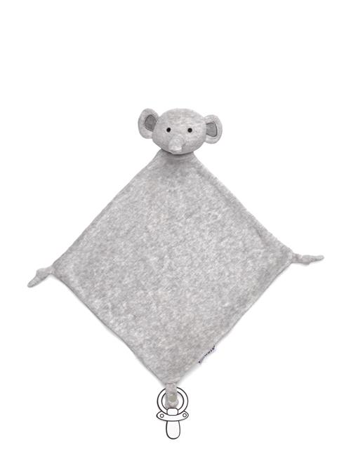 Velour Blanket Grey Elephant Geggamoja Grey