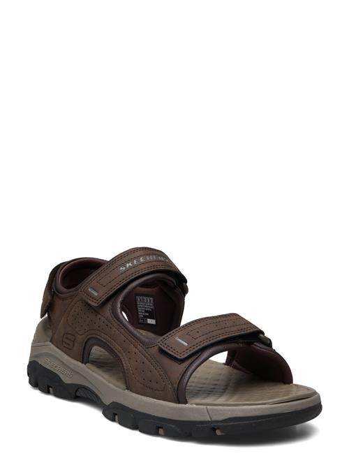 Mens Relaxed Fit: Tresmen Garo Skechers Brown