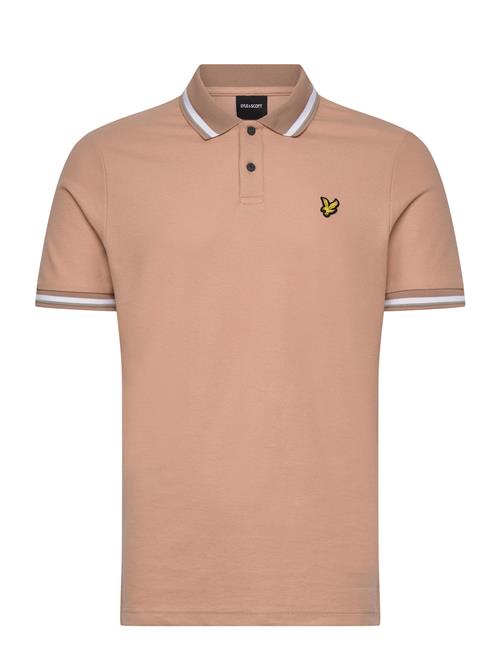 Se Multi Tipped Polo Shirt Lyle & Scott Beige ved Booztlet