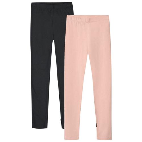 Molo Nica 2-pak Varme Leggings Rose Black | Sort | 140 cm