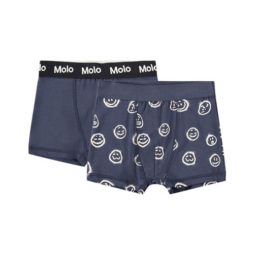Molo GOTS Justin 2-pak Boxershorts Moods Blue 98/104 cm    98/104 cm  unisex