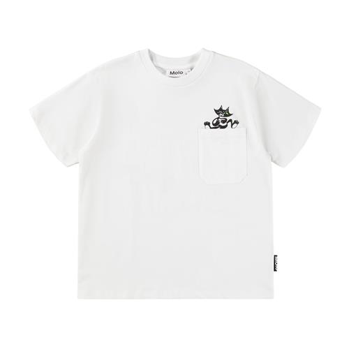 Molo GOTS Rickey T-shirt Crisp White 104cm    104 cm  unisex