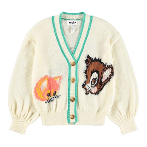 Molo Gaby Cardigan Buttercream | Hvid | 110/116 cm
