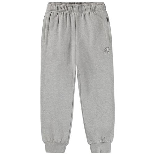Se Molo GOTS Adani Joggingbukser Grey Melange 128 cm    128 cm  unisex ved Babyshop