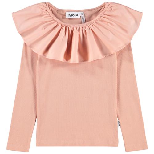Molo GOTS Renate Langærmet T-shirt Rose Cloud | Lyserød | 98/104 cm