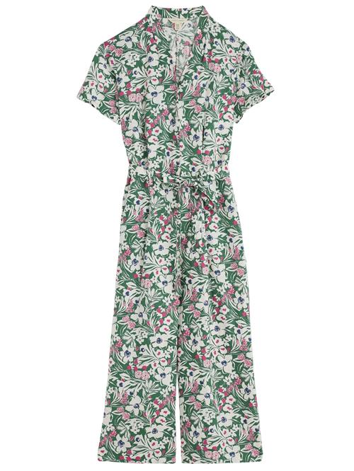 Seasalt Cornwall Jumpsuit 'Treen Cove'  blå / grøn / pink / hvid