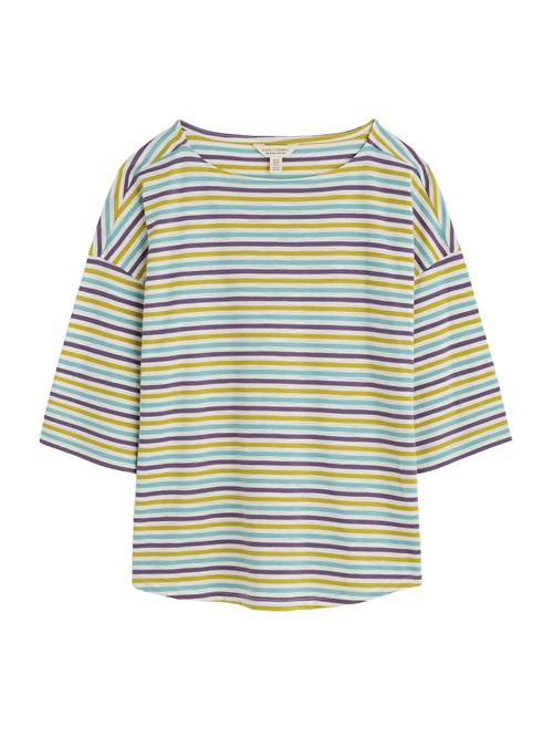 Seasalt Cornwall Shirts 'Tremayne Quay'  turkis / siv / mørkelilla / hvid
