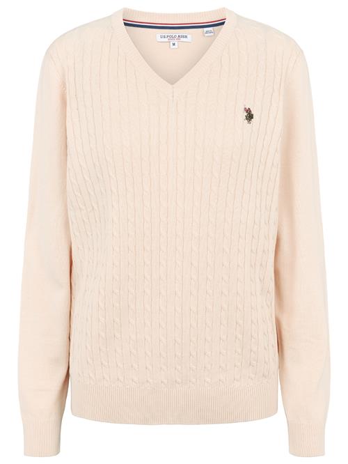 U.S. POLO ASSN. Pullover 'Bell'  blå / lyserød / rød