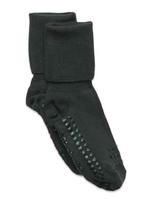 Non-Slip Socks - Bamboo GoBabyGo Khaki