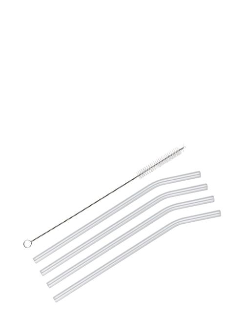 Straws Vetro 4 Pcs. W/Cleaning Brush Cilio