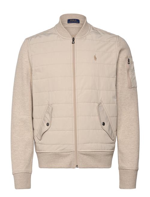 32/1 Dbl Knit Jacq-Lsl-Fuz Polo Ralph Lauren Beige