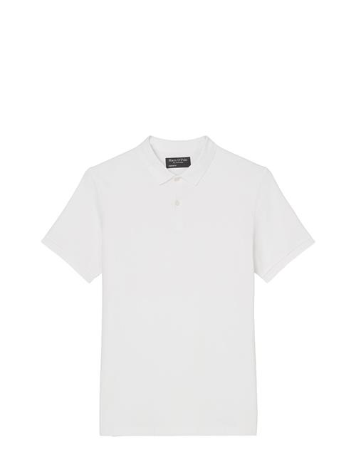 Se Polos Short Sleeve Marc O'Polo White ved Booztlet