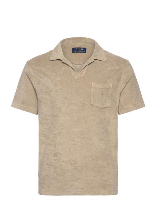 Lw Cotton Terry-Ssl-Psh Polo Ralph Lauren Beige