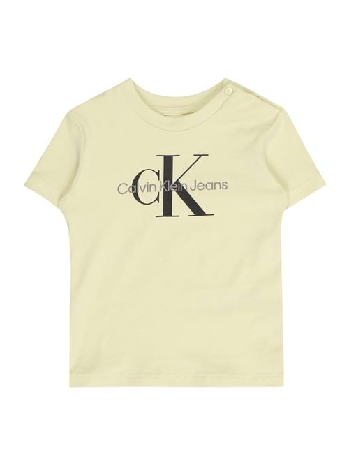 Calvin Klein Jeans Shirts  pastelgul / grå / sort