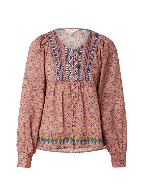 WHITE STUFF Bluse 'Abigail'  blå / lyseblå / lemon / lyserød