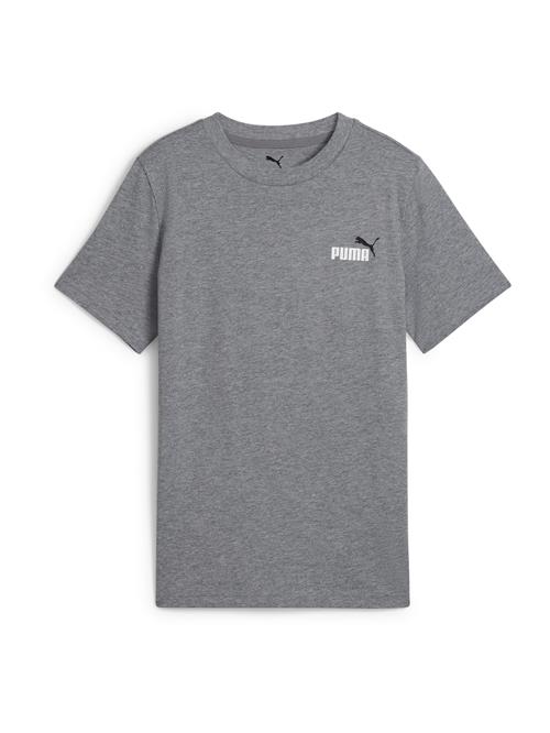 PUMA Shirts 'ESS No. 1'  grå-meleret / sort / hvid
