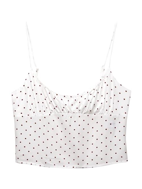 Pull&Bear Overdel  sort / hvid