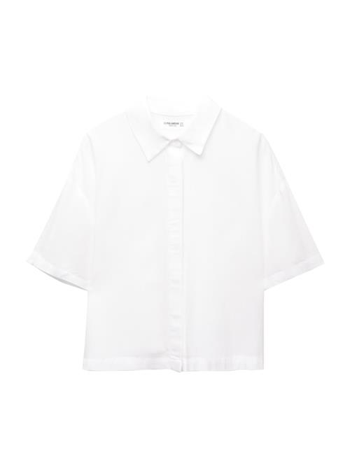 Pull&Bear Bluse  hvid