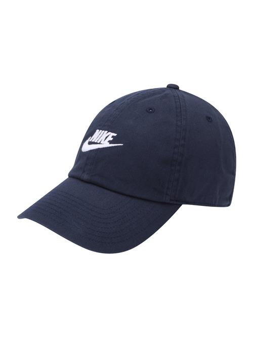 Nike Sportswear Hætte 'CLUB'  navy / hvid