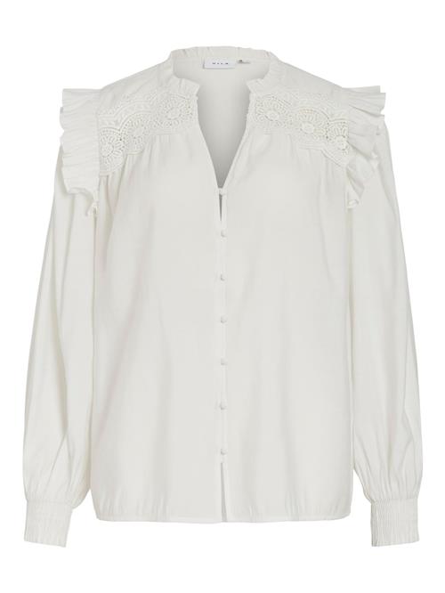 VILA Bluse 'VIKomma'  hvid