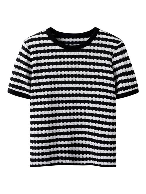 NAME IT Pullover  sort / hvid