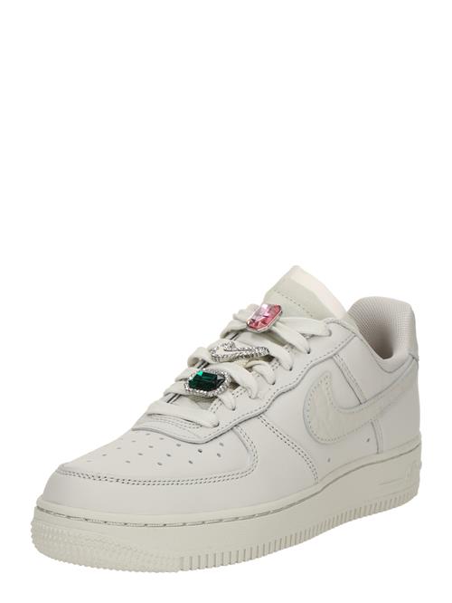 Nike Sportswear Sneaker low 'Air Force 1'  ecru / smaragd / lyserød / transparent
