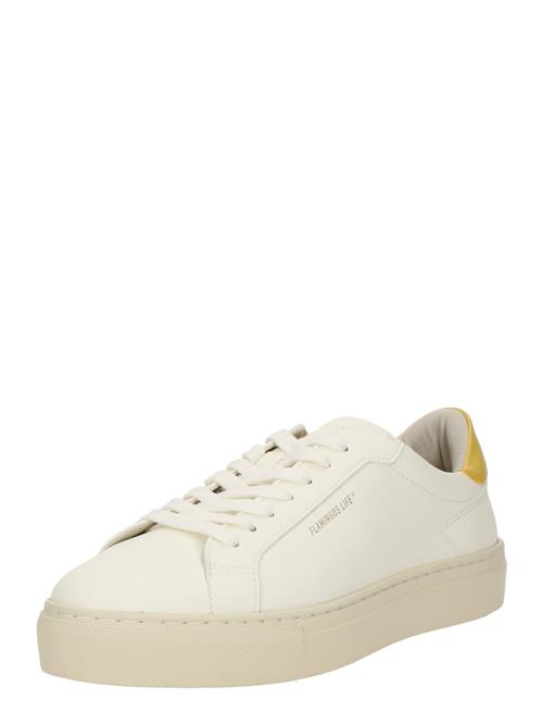 Flamingos' Life Sneaker low 'HAMPTON COURT'  gul / guld / hvid