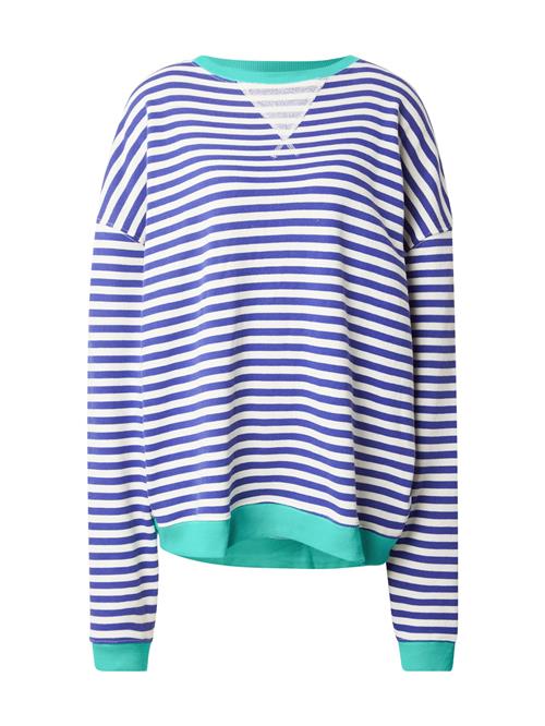 Free People Sweatshirt  navy / jade / hvid