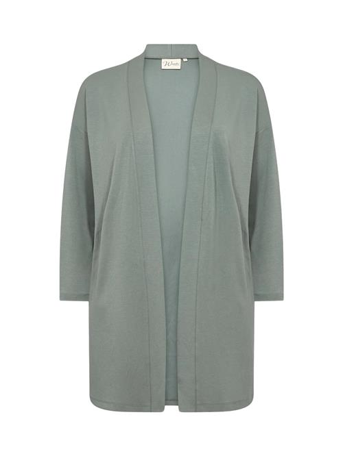 Wasabi Concept Lang cardigan 'Sabina'  røggrå