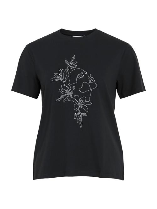 Se VILA Shirts 'VINora'  sort / hvid ved About You