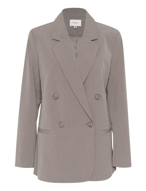 Gzjoelle Mel. Pinstripe Blazer 2.0 Gestuz Grey