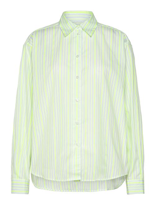 Neon Yarn Crelly Shirt Mads Nørgaard Green