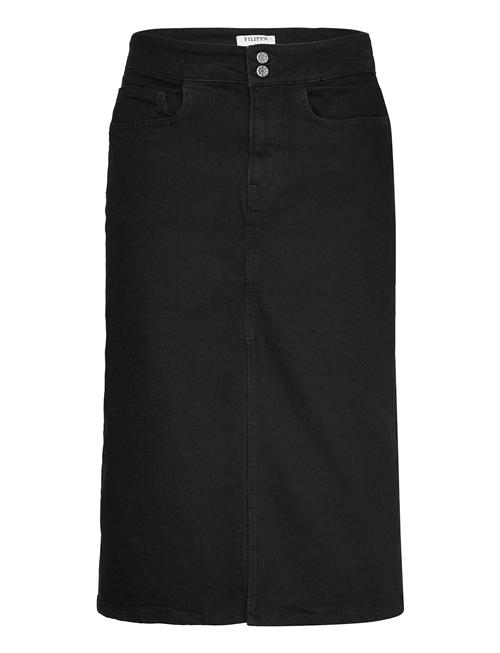 Trucker Jean Skirt Filippa K Black
