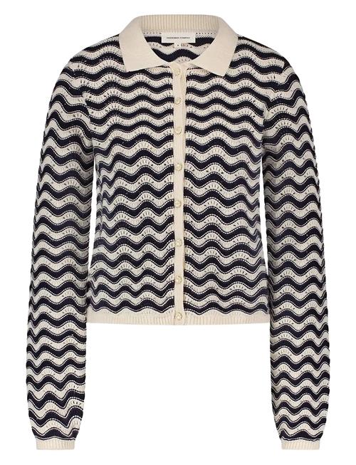Caro Crochet Cardigan Long Sleeve Fabienne Chapot Beige