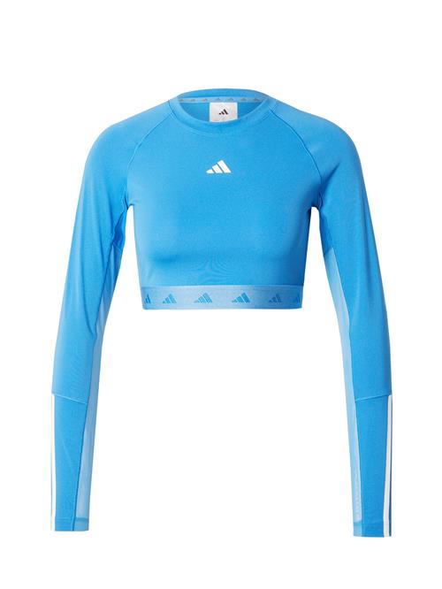 ADIDAS PERFORMANCE Funktionsbluse 'Hyperglam'  himmelblå / hvid