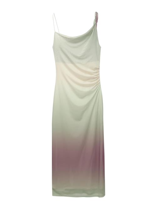 Pull&Bear Kjole  pastelgrøn / lysegrøn / lilla