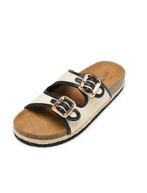 South Beach Sandaler  sort / hvid