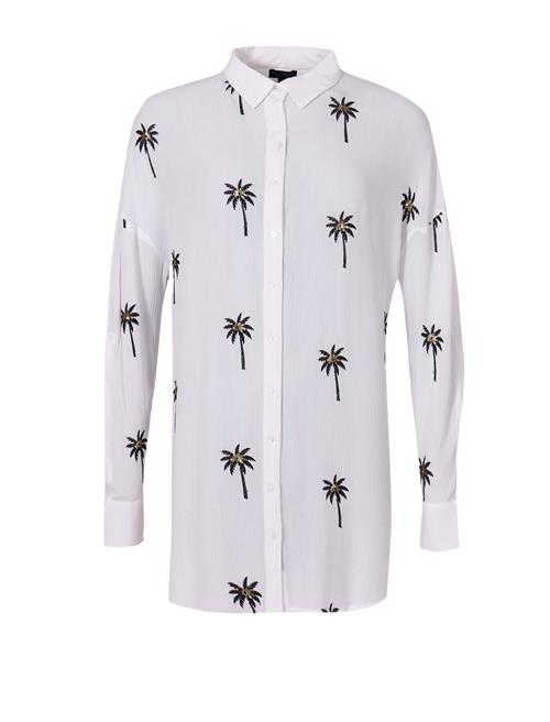 South Beach Bluse  sort / hvid