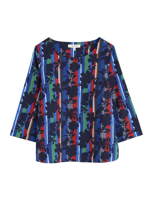 Seasalt Cornwall Bluse 'Riding High'  blå / mørkeblå / grøn / rød