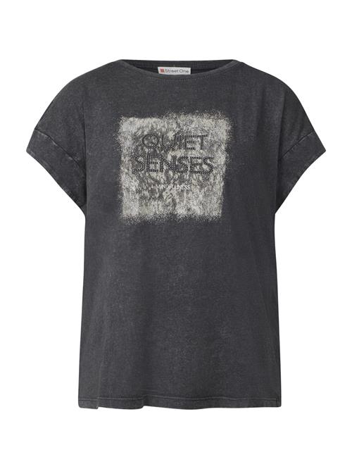 STREET ONE Shirts  grå / sort